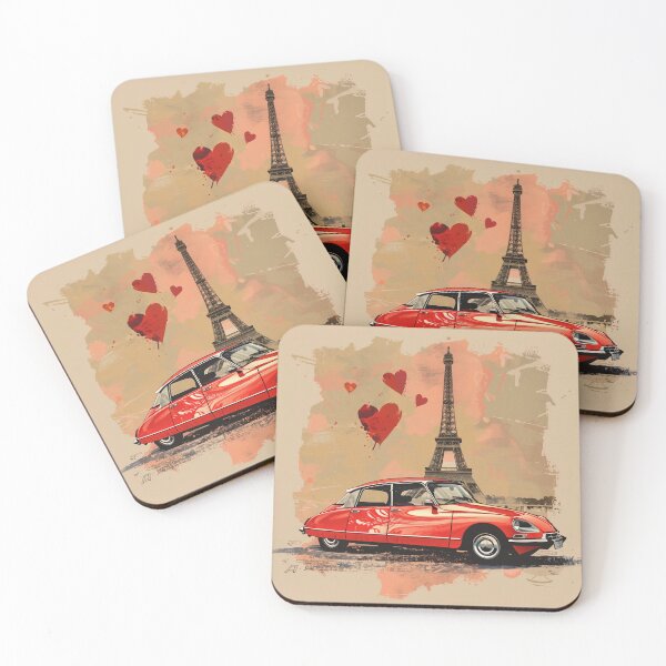 Item preview, Citroen DS Classic Style Valentine designed and sold by AdaMazingDesign.