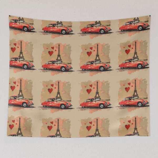 Item preview, Citroen DS Classic Style Valentine designed and sold by AdaMazingDesign.