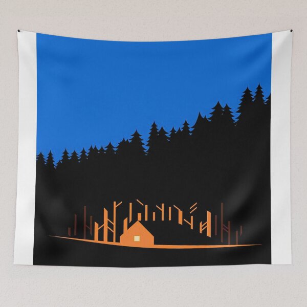 Item preview, Golden Glow Cabin designed and sold by irynaartbyim.
