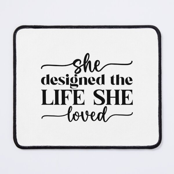 Item preview, She Designed the Life She Loved designed and sold by Blissvortexshop.