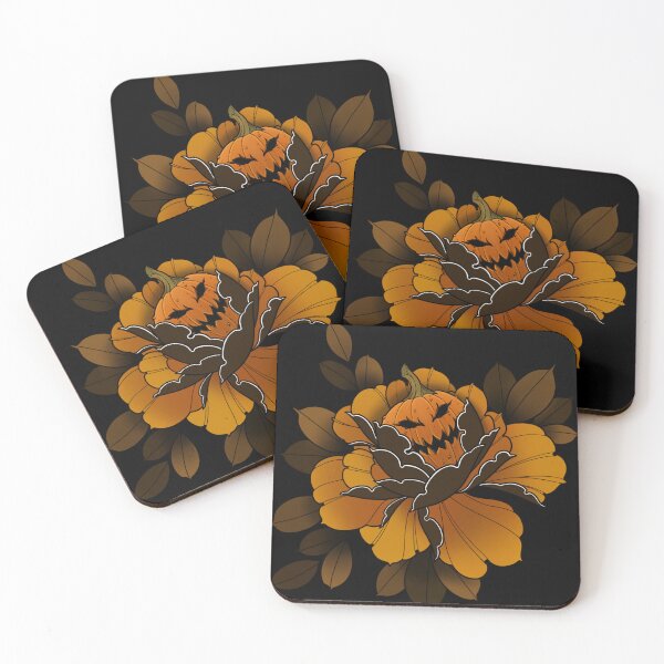 Item preview, Pumpkin peony designed and sold by Katitakdesigns.