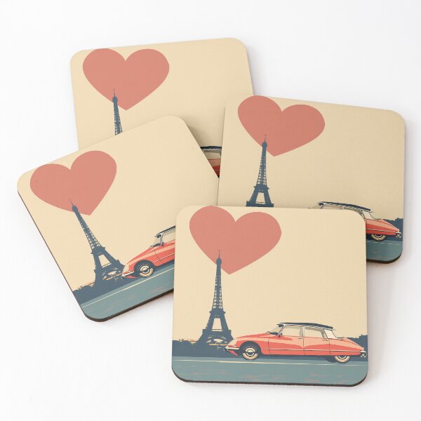 Item preview, Citroen DS Classic Style Valentine designed and sold by AdaMazingDesign.