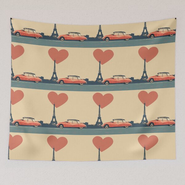 Item preview, Citroen DS Classic Style Valentine designed and sold by AdaMazingDesign.