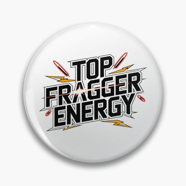 Item preview, Top Fragger Energy Design for FPS Gamers, Valorant Players, and Competitive Shooting Fans designed and sold by pixelpopplanet.
