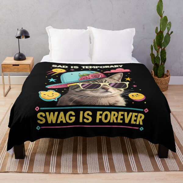 Item preview, Sad Is Temporary Swag Is Forever designed and sold by MarcinTShop.