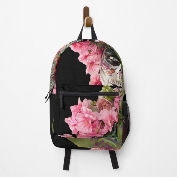 Vista previa del artículo con la obra «Catrina de las flores», diseñado y vendido por UYArtService23.
