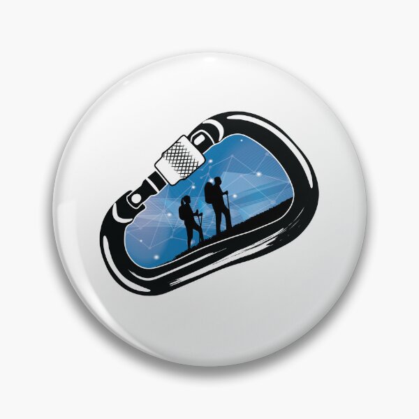 Item preview, Carabiner Mountain Climbing Night Hikers designed and sold by PolyPixel.