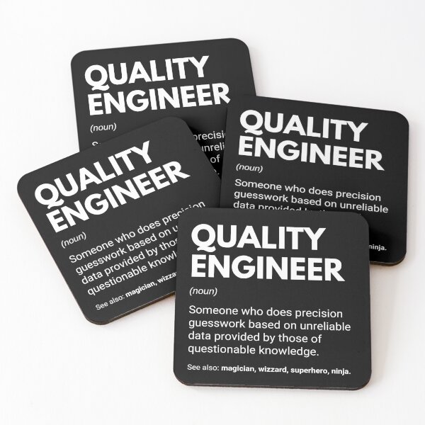 Item preview, Quality Engineer Funny Definition designed and sold by CuteLovelyDesigns.