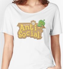Animal Crossing Antisozial Baggyfit T-Shirt