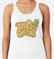 Animal Crossing Antisozial Tank Top für Frauen