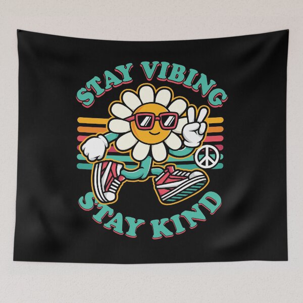 Item preview, Kindness Anti Bullying Week Cute Stay Vibin Stay Kind designed and sold by Crush Retro®.