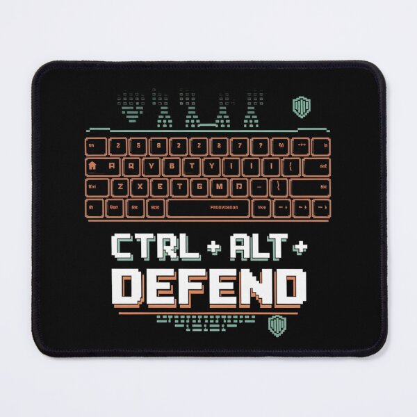 Item preview, Retro Gamer Keyboard Attack - Ctrl Alt Defend Pixel Art Design designed and sold by pixelpopplanet.