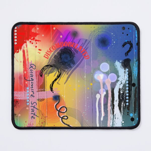 Item preview, Quagmire State, a cool digital abstract❤️ designed and sold by Art With Impact – Statement Art & Apparel for Deep Thinkers.
