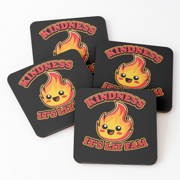 Item preview, Kindness Anti Bullying Week Chibi It's Lit Fam designed and sold by Crush Retro®.