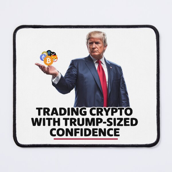 Item preview, Trading Crypto With Trump-Sized Confidence designed and sold by lovelyq1.