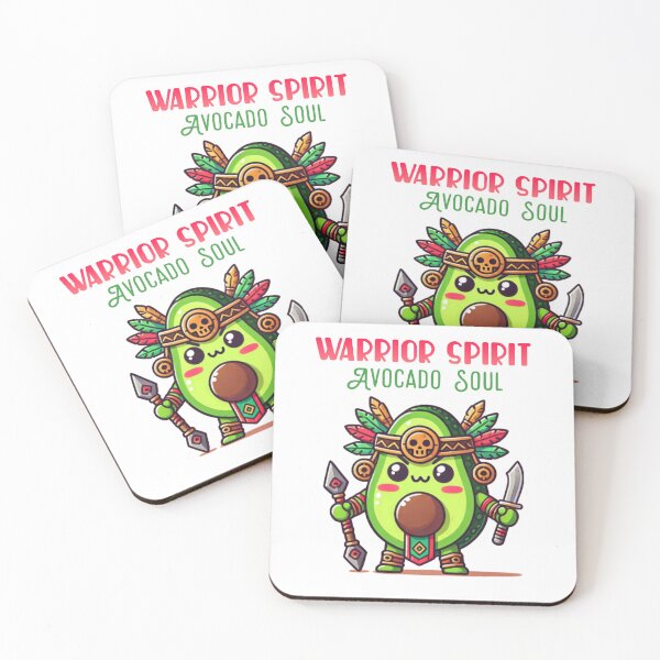 Item preview, Copia de aztec avocado warrior spirit of warrior soul of avocado designed and sold by ZerpaGiovanna.