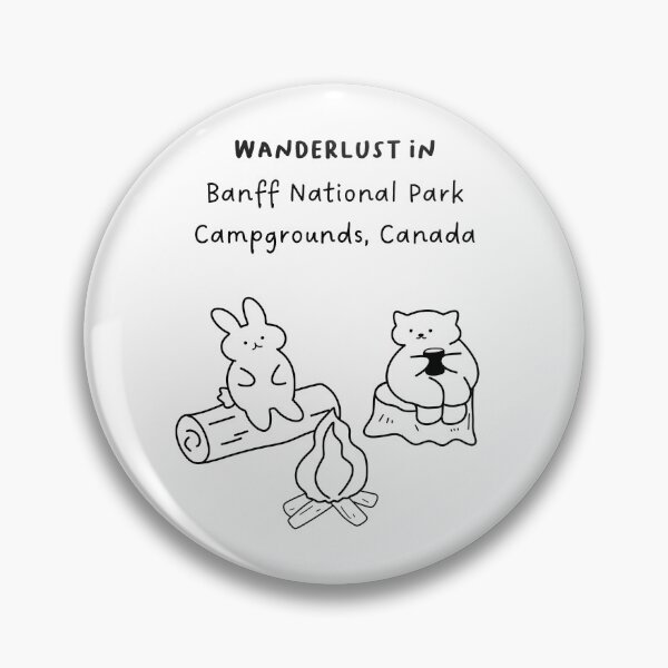 Item preview, Wanderlust in Banff National Park Campgrounds, Canada designed and sold by RM-Journey.