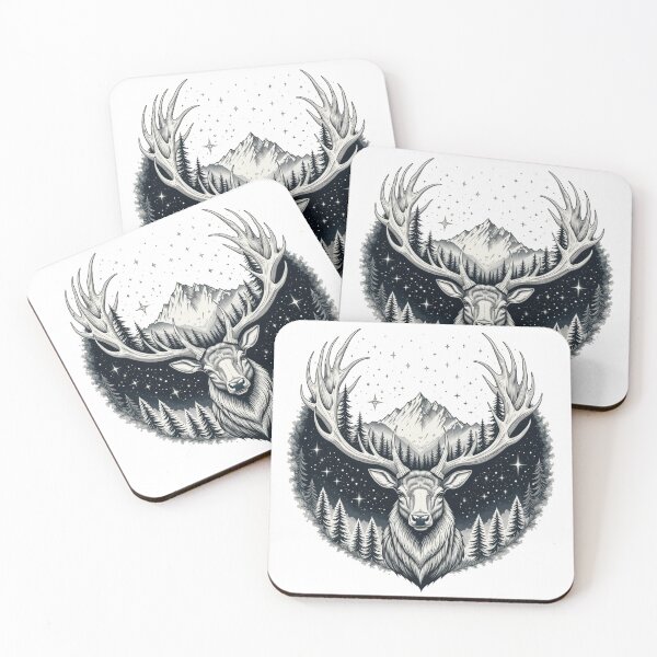 Item preview, Majestic Elk Antler Peaks designed and sold by RebelPaintBrush.