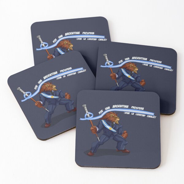 Item preview, Javier milei: Leon - Viva la Libertad Carajo!!/long live freedom damn designed and sold by MechanicalART.