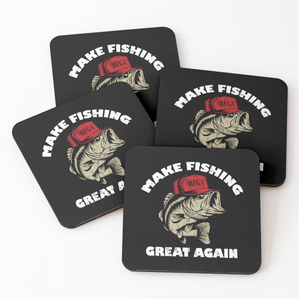 Item preview, Make Fishing Great Again Retro Bass Fishing Enthusiast  designed and sold by TeeByDesignsCo®.