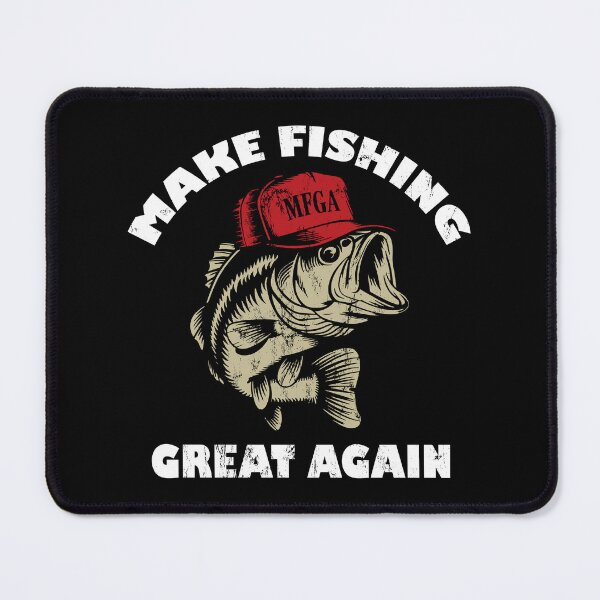Item preview, Make Fishing Great Again Retro Bass Fishing Enthusiast designed and sold by TeeByDesignsCo®.