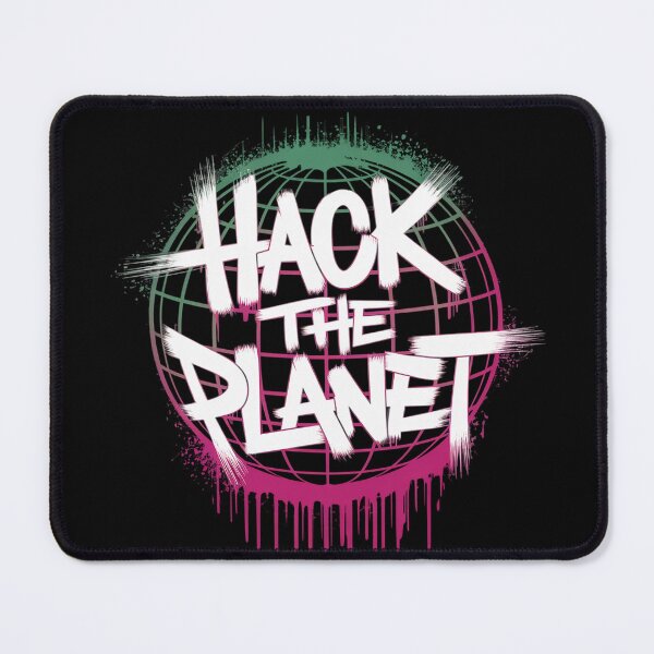 Item preview, Retro Cyberpunk Hack the Planet Design Poster Art designed and sold by pixelpopplanet.