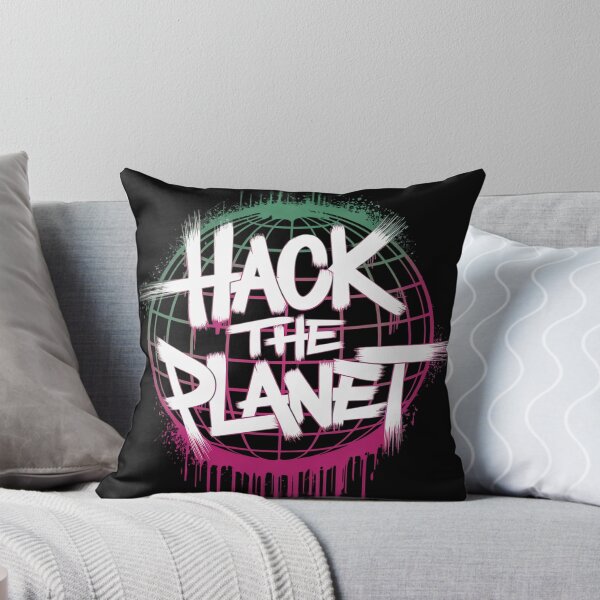 Item preview, Retro Cyberpunk Hack the Planet Design Poster Art designed and sold by pixelpopplanet.