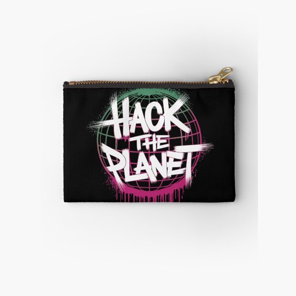 Item preview, Retro Cyberpunk Hack the Planet Design Poster Art designed and sold by pixelpopplanet.