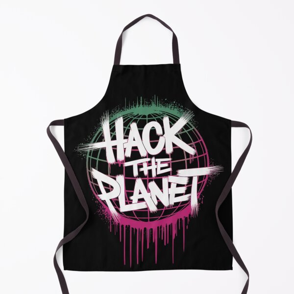 Item preview, Retro Cyberpunk Hack the Planet Design Poster Art designed and sold by pixelpopplanet.