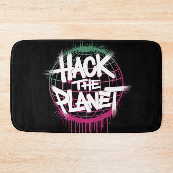 Item preview, Retro Cyberpunk Hack the Planet Design Poster Art designed and sold by pixelpopplanet.