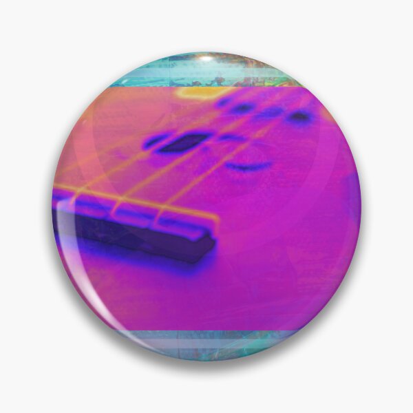 Item preview, A Very Hot Guitar With An Abstract BackGround designed and sold by BrightrDayMusicArt.