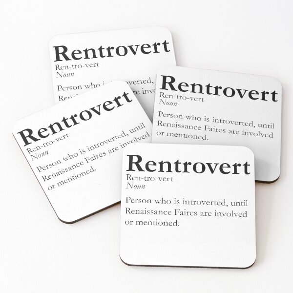 Item preview, Rentrovert designed and sold by Goth-It-Covered.