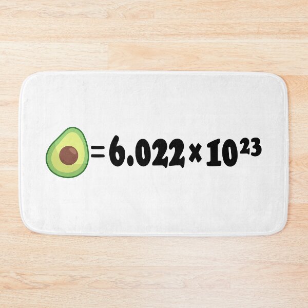 Item preview, Avocado avogadro's number  designed and sold by ZerpaGiovanna.