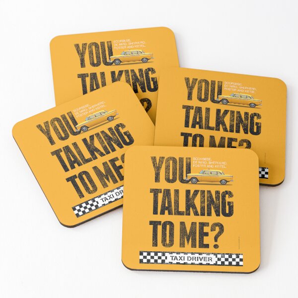 Item preview, TAXI DRIVER - You Talking To Me? Yellow Version designed and sold by RonaldoMarques.