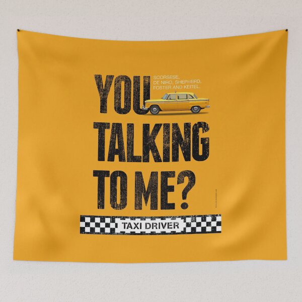 Item preview, TAXI DRIVER - You Talking To Me? Yellow Version designed and sold by RonaldoMarques.