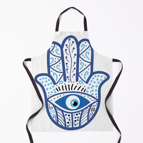 Item preview, blue and white evil eye hamsa hand  designed and sold by jessicaleah15.