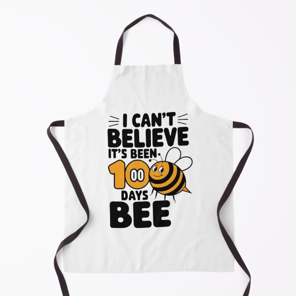 Item preview, I Can't Believe It's Been 100 Days Bee Teacher designed and sold by TheWizArt.