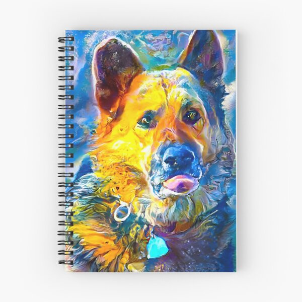 Item preview, Halo:  Portrait of a German Shepherd  designed and sold by CASturgill.