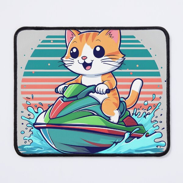 Item preview, Hit the beach and catch some waves with kitty! designed and sold by Monstermosh37.