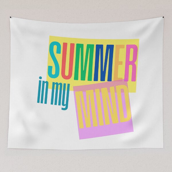 Item preview, Summer in My Mind - Summer Vibes designed and sold by TIPJ.