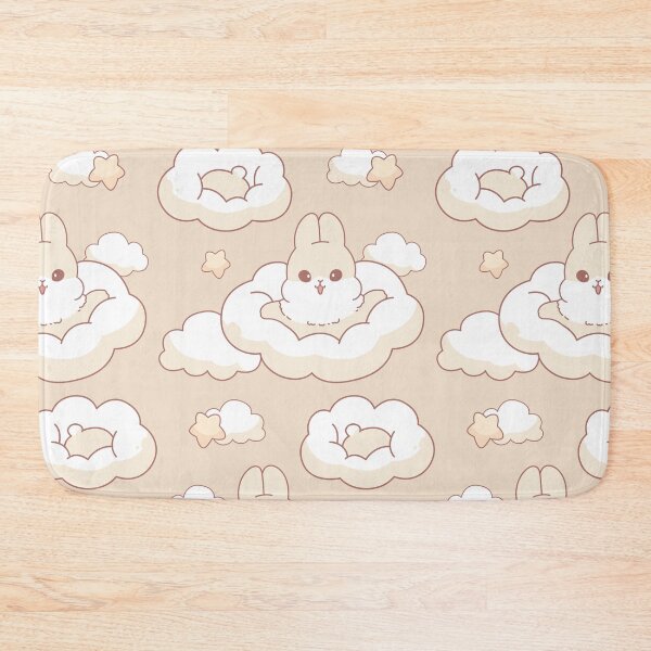 Item preview, Kawaii Cloud Bunny Pattern for Apparel and Accessories designed and sold by Faissal Thomass.