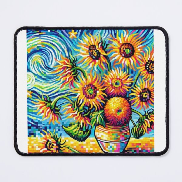 Item preview, Pixel Sunflowers designed and sold by Picsgalleryai.