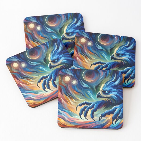 Aperçu de l'œuvre Skyborn Fury : Gardien des étoiles créée et vendue par DISCOUNTRUSH.
