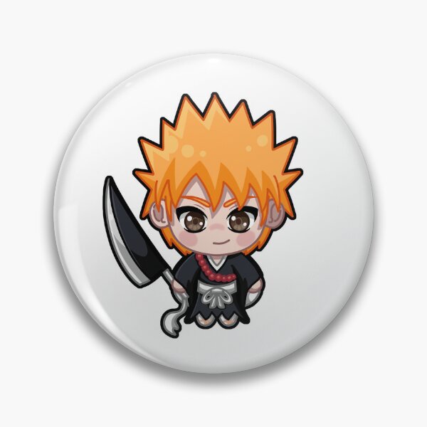 Item preview, Mini Chibi Soul Reaper Ichigo Kurosaki Sticker designed and sold by MaeestryArt.
