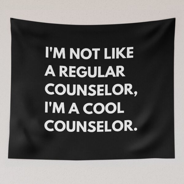 Item preview, I’m Not A Regular Counselor I’m A Cool Counselor designed and sold by CuteLovelyDesigns.