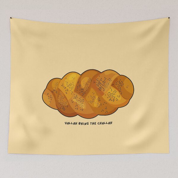 Item preview, yallah bring the challah  designed and sold by jessicaleah15.