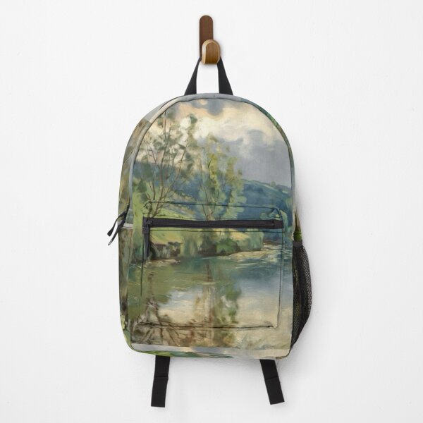 Item preview, Tranquil French Countryside River Valley designed and sold by CARRAANN.