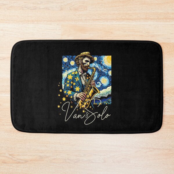 Item preview, Vincent Van Gogh Playing Saxophone Women Men Music and Art Fan designed and sold by DAMOTAmagazine.