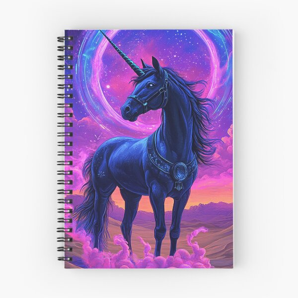 Item preview, Mystical Black Unicorn Esoteric Prophecy of the 3rd Eye Ascension designed and sold by esotericorigins.