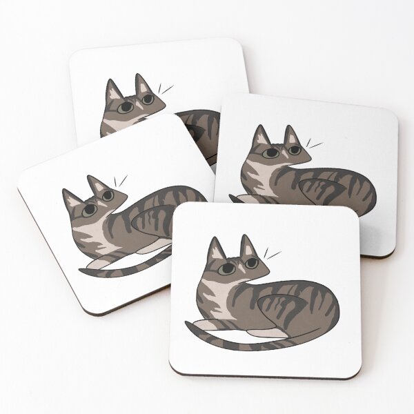 Item preview, Tabby cat cartoon designed and sold by cetfish.